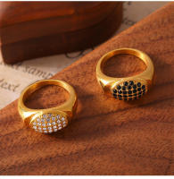 Los anillos de lujo de desplazamiento de moda con las incorporaciones de Diamantes de Colores, Maple de Titanium, Joyas Clásicas y exquisitas de anillos de pendientes para Mujeres - details 11