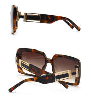 Toyear-gafas de sol cuadradas de diseñador de marca de lujo para mujer y hombre, gafas de sol Vintage con montura grande, gafas de viaje para conducir, tonos ins, UV400 - details 14