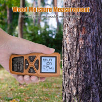 Medidor de humedad Digital de mano, Detector de humedad de madera, higrómetro LCD, medición de humedad para madera, papel de bambú, Herbal - details 2