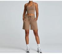 Sujetador Deportivo de Yoga para Mujer Ajuste Cómodo, Secado Rápido, Resistente a Golpes, Material de Nylon Ideal para Correr, Primavera/Verano - details 17