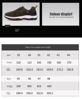 2023 Nuevo Senderismo Al Aire Libre Camping Ligero Correr Trotar Deportes Casuales Zapatos De Hombre Mocasines Antideslizantes Zapatos De Senderismo Tamaño Grande 38-50 - details 6