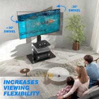 Soporte TV Pie para Pantallas de 32 a 70 Pulgadas de Curvos Planos Plasma OLED LCD LED hasta 50 kg, Soporte TV Pie Altura Ajustable con Giratorio, MAX VESA 400x400 mm - details 3