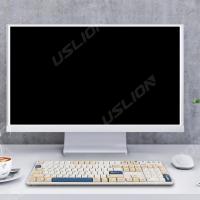USLION-teclas de perfil XDA con tema de leche de soja, teclas de sublimación con tinte PBT en inglés, teclas para juegos, Teclado mecánico, interruptor MX, 134 teclas - details 1