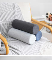 Almohada enrollable para el cuello Cervical, almohada de espuma viscoelástica, almohada cilíndrica redonda, almohadas para aliviar el dolor en el cuello, soporte para dormir, funda extraíble - details 3