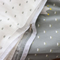 Juego de Ropa de Cuna para Bebé de Algodón Kit de Dormitorio de Niño y Niña con Funda de Edredón, Sábana, Funda de Almohada Decoración de Habitación de Niños - details 9
