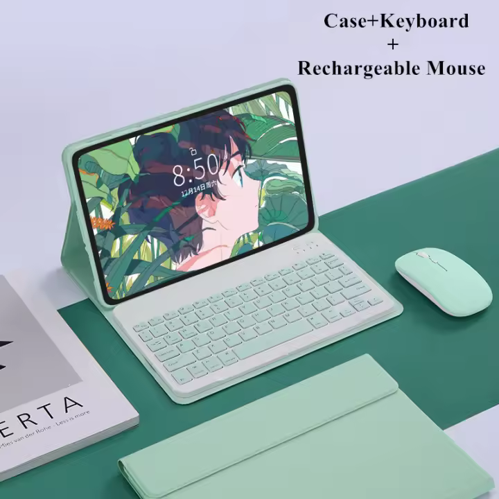 Funda magnética para teclado inalámbrico Lenovo Tab P11 de segunda generación, 11,5, con ratón, Bluetooth, para Xiaoxin Pad Plus 2023 - 1