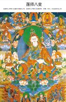 Lianshi ocho cambios Thangka Xizang pintura colgante pintada a mano artículos tibetanos interior de gran tamaño 120cm de alto - details 1