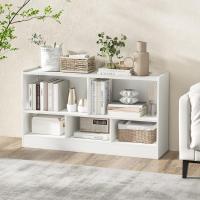 Libro de Madera de Gran Capacidad con 5 Compartimentos Mueble de Dormitorio Salón Guardería - details 1