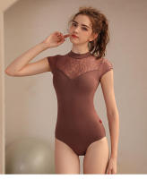 Elegante Leotardo de Ballet de Alta Gama Ropa de Arte para Adultos Prenda de Yoga Aire - details 11