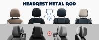 Almohadas de Cabeza Ajustables para Coche con Espuma de Memoria Soporte de Cuello para Adultos y Niños - details 3