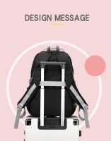 Bolsa escolar para estudiantes, morral sencillo de color sólido para mujer, morral escolar juvenil - details 4