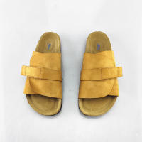 Zapatillas antideslizantes de piel sintética, zapatos de playa de verano para parejas, sandalias con velcro y suela suave. - details 16
