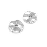 Cuentas de Espacio de Onda Redonda de Metal Dorado 18K 30PCS Alturas Varias Ideal para Hacer Joyas - details 5
