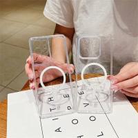 Funda Clara Magnética Magsafe para Samsung Galaxy S24, S23, S22, S21, A14, A34, A52, A53, A54 - details 4