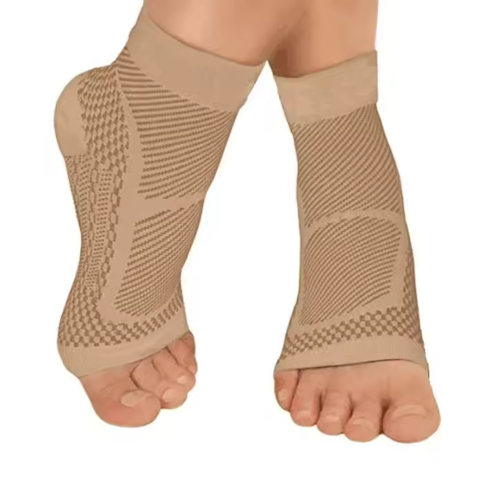 Soplado de Talón de Plantar Fasciitis Funda de Compresión para Alivio de Hinchazón y Dolor de Talón - 1