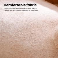 Sofá suave y cómodo para mascotas, cama extraíble y lavable, nido de felpa antideslizante, cojín decorativo para dormir para gatos, suministros para mascotas, 1 Juego - details 18