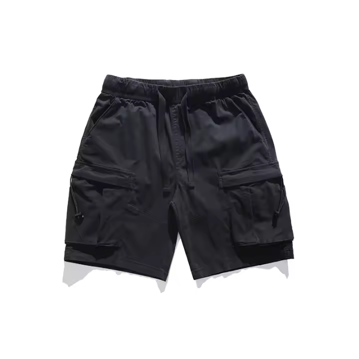 Summer Men Harajuku Street Cargo Shorts Running Body Building New Outdoors Basketball Motion Breathable Comfort Shorts Men - 1