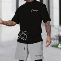 Traje con estampado 3D para hombre, ropa de talla grande, pantalones cortos de manga corta, ropa deportiva informal de verano, novedad de 2025 - details 8