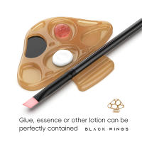 Un artículo imprescindible para el arte de las uñas y la belleza de las pestañas, una paleta de colores que se puede utilizar para rizar las pestañas con queratina, permanente de pestañas, - details 1