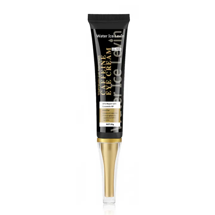Crema para ojos con cafeína, colágeno, antiarrugas, reafirmante, aclara las líneas finas, las ojeras, elimina las bolsas y ilumina el cuidado de los ojos - 1