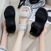 Nuevas sandalias planas de alta calidad para moda de verano para mujer y zapatos blancos lisos para niña a bajo precio - details 8
