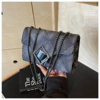 Moda PU Pequeño Bolso Cuadrado Primavera Nueva Cadena Bolso De Hombro, Bolso De Mensajero Retro Para Mujer - details 6
