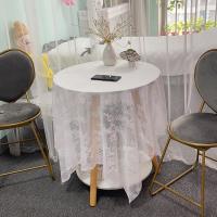 Mantel de Encaje Blanco Vintage Ideal para Hoteles, Bodas, Fiestas, Picnics - details 35