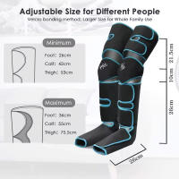 Masajeador de piernas con presión de aire para relajar los músculos y drenar los líquidos - details 5