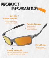 Gafas de sol polarizadas a la moda para hombre y mujer, lentes para conducir en bicicleta de montaña, para pescar, viajar, Golf, 2025 - details 3
