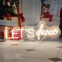 Let's Dance Letrero de neón Danza Letreros LED Letrero de neón para boda Decoración de pared Fiesta Bar Día de San Valentín Regalos de fiesta de cumpleaños Letrero de neón, mancave verlichting - details 3