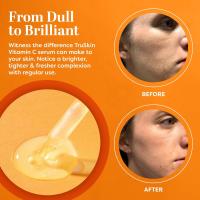 TruSkin Vitamin C Serum y Vitamin C Scrub Duo para una piel más brillante, suave y radiante - details 3