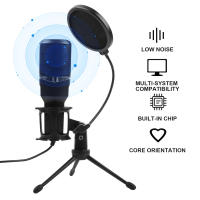 Micrófono profesional USB de 3,5mm para teléfono móvil, PC, portátil, estudio con cable, para hablar, Audio Vocal - details 4