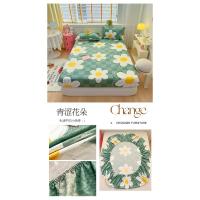 Colcha acolchada de algodón crudo de una sola pieza, funda protectora de colchón de algodón todo incluido - details 51