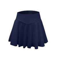 Verano Mujer Sprints tenis baile Fiess corto juvenil de secado rápido sólido forro femenino cintura alta Mini faldas pantalones cortos - details 14