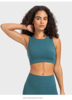 SHINBENE Top Deportivo de Cubierta Completa para Mujeres Ajuste Delgado, Alta Cuello, Largo Línea, Bra De Yoga y Gimnasio Athletico - details 4