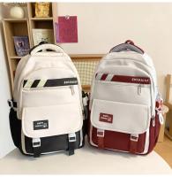 Mochila escolar de gran capacidad para niñas adolescentes, mochila grande de nailon resistente al agua para estudiantes de secundaria - details 25