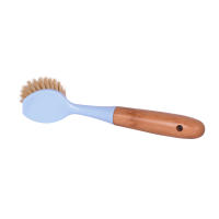 Billy Super Disc Brush Cepillo con mango de bambú ecológico, utilizado para limpieza del hogar y la cocina - details 1