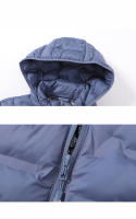Nuevo Abrigo Casual para Hombre, Abrigo de Invierno con Capucha, Cortavientos, Cómodo, Chaqueta Informal para Exteriores, Parka Gruesa y Sólida para Hombre - details 9