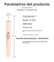 Instrumento De Uñas Portátil Para Las Mujeres Con La Luz De Manicura Piel Muerta Amoladora Venta Caliente Amoladora De Uñas Eléctrica - details 7
