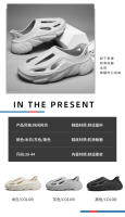 Sandalias de verano para hombre, zapatos de jardín con aumento de altura, zapatillas de playa sin cordones, con plataforma, novedad de 2023 - details 1