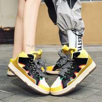 2025 nuevos zapatos casuales de alta calidad, zapatos de entrenamiento cortos y regordetes de moda estilo Harajuku para hombres y mujeres - details 5