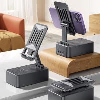 Soporte plegable para teléfono 3 en 1, altavoz Bluetooth multifunción antideslizante, soporte para teléfono portátil ajustable - details 2