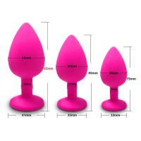 Tapón Anal de silicona Unisex, tapón sexual de 3 tamaños diferentes, productos para adultos, entrenador Anal para parejas, Juguetes sexuales - details 8