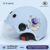 Ccasco infantil moto aire libre resistente viento seguro coche electrico Equipo Protector - details 3