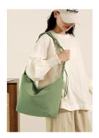 Nuevo mensajero tendencia de moda para mujer bolso de estilo perezoso versión literaria coreana bolso de hombro de gran capacidad - details 1