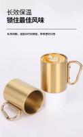 Taza de Agua de Doble Capa de Acero Inoxidable Taza Portátil para Deportes al Aire Libre - details 8