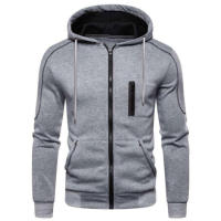 Sudadera deportiva informal para hombre, chaqueta de manga larga, joven - details 2