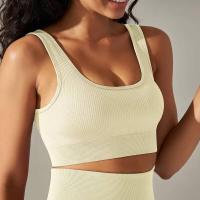 Sujetadores deportivos sin costuras para mujer, ropa interior a prueba de golpes para correr en el gimnasio, top corto, sujetador de yoga transpirable - details 31