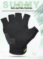 Guantes de Motocicleta SUOMY para Verano para Hombres Medio Dedo Antideslizante Transpirable para Carreras Fuera de Carretera Sin Dedos - details 5