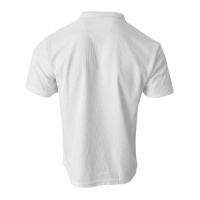2025 Transfronterizo europeo y americano verano nueva camisa polo solapa con cuello en V waffle manga corta camiseta para hombres - details 6